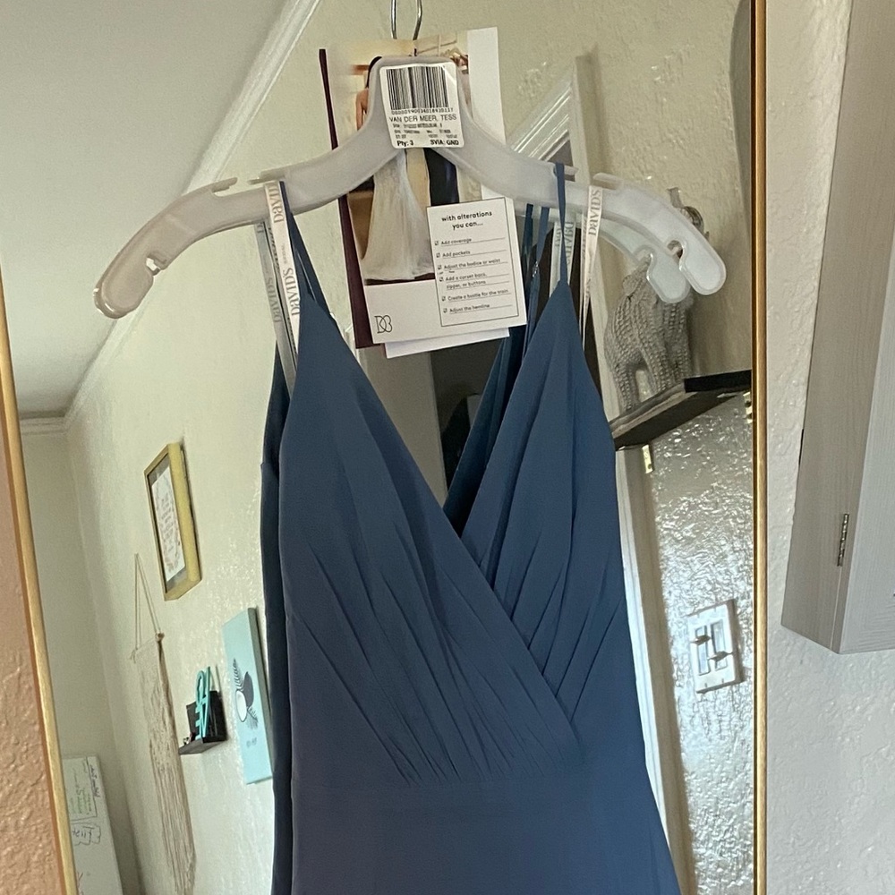 David’s Bridal bridesmaid dress